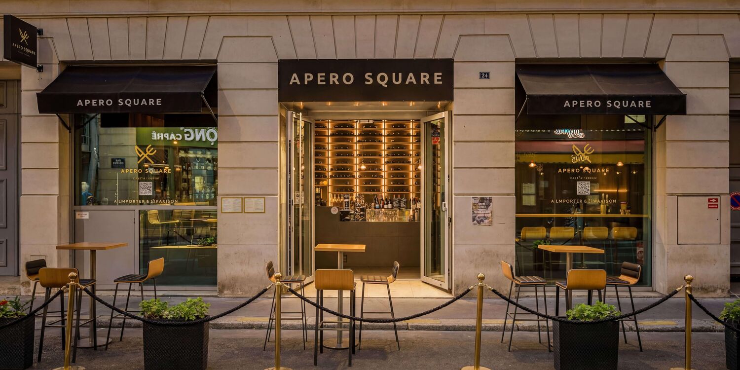 Apéro Square Paris — Bar à vins Opéra Vendôme