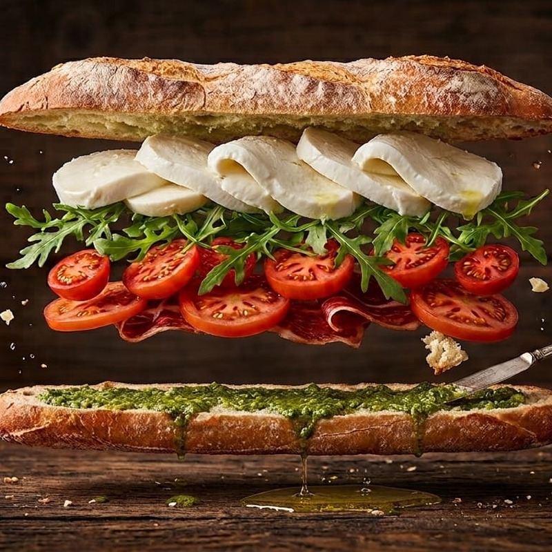 Sandwich Terroir, fait minute, Apéro Square Paris 2
